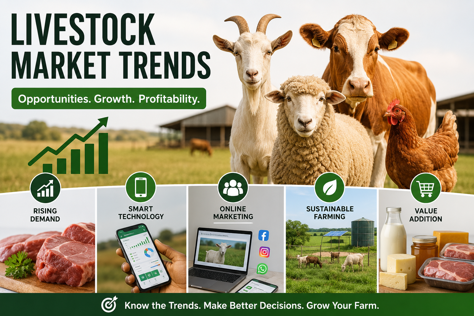 Market Trends in Livestock Farming: What Every Farmer Should Know