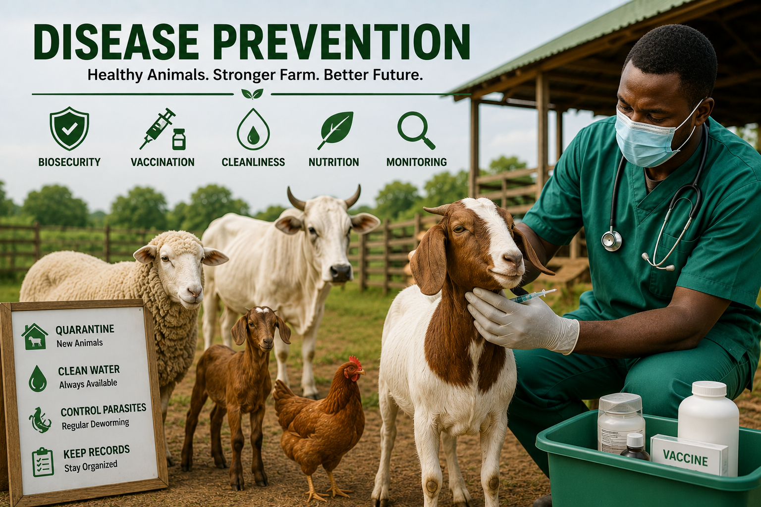 Disease Prevention in Livestock: Protecting Your Animals Before Problems Begin